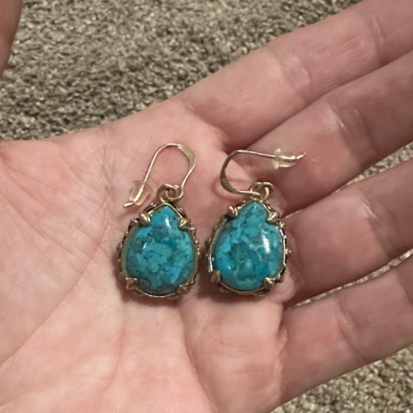 Barse Jewelry - Barse Turquoise Drop Earrings